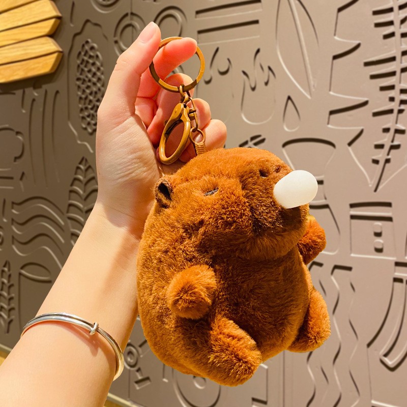 Capybara anime plush doll