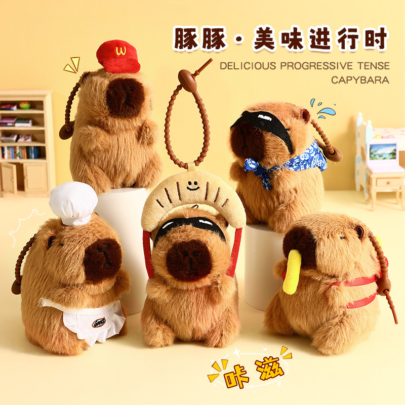 Capybara anime plush doll
