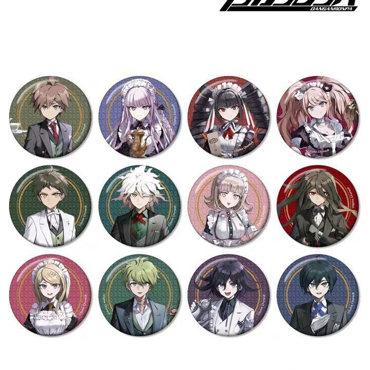 Danganronpa anime pin 12pcs a set