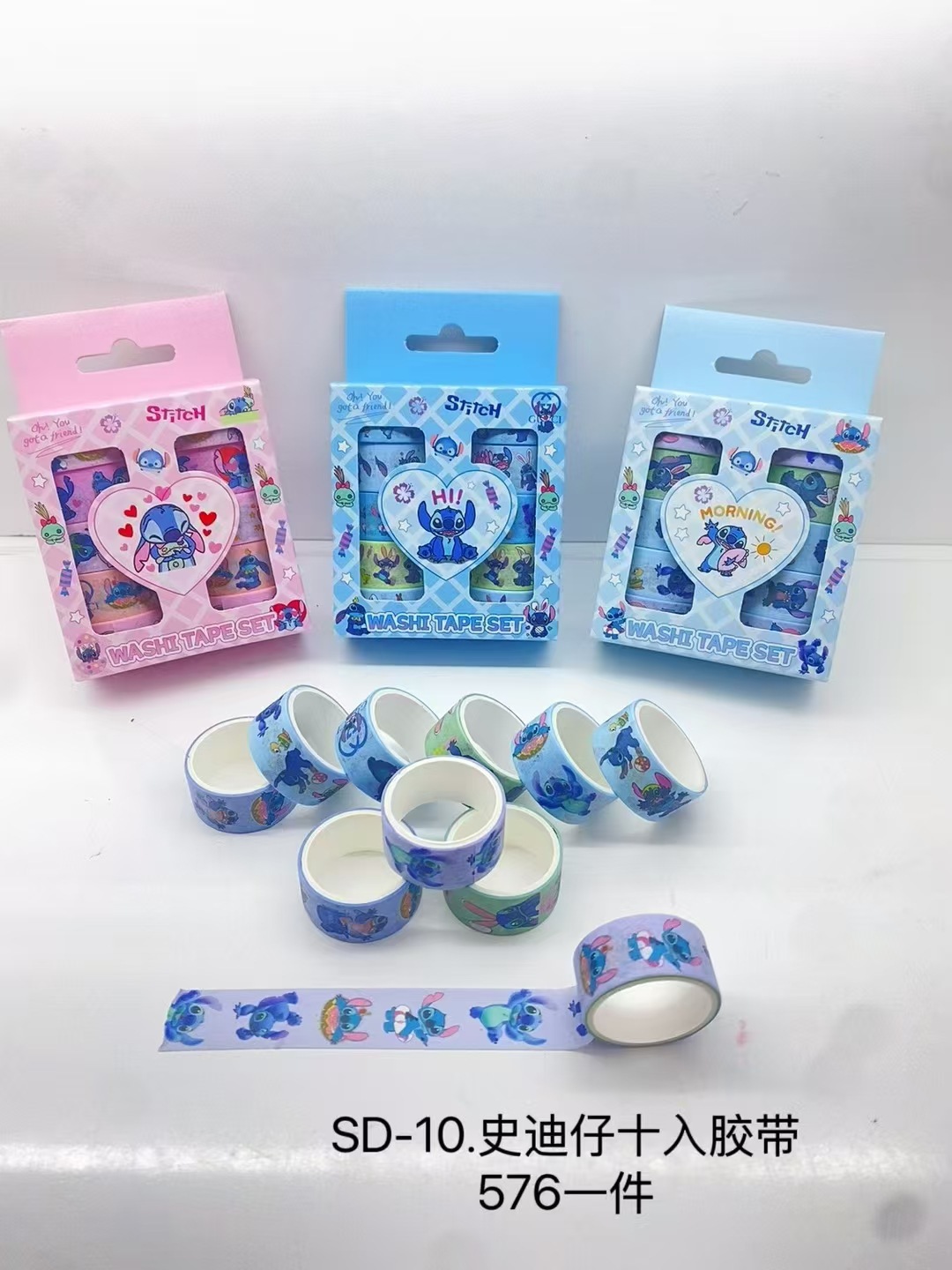 stitch anime stickers 12pcs a set