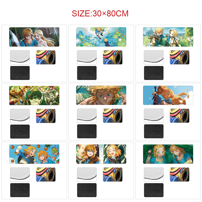 The Legend of Zelda anime Mouse pad 30*80cm