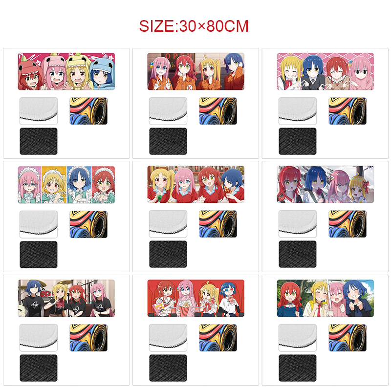 Bocchi the rock anime Mouse pad 30*80cm