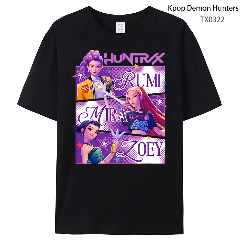Kpop demon hunters anime T-shirt