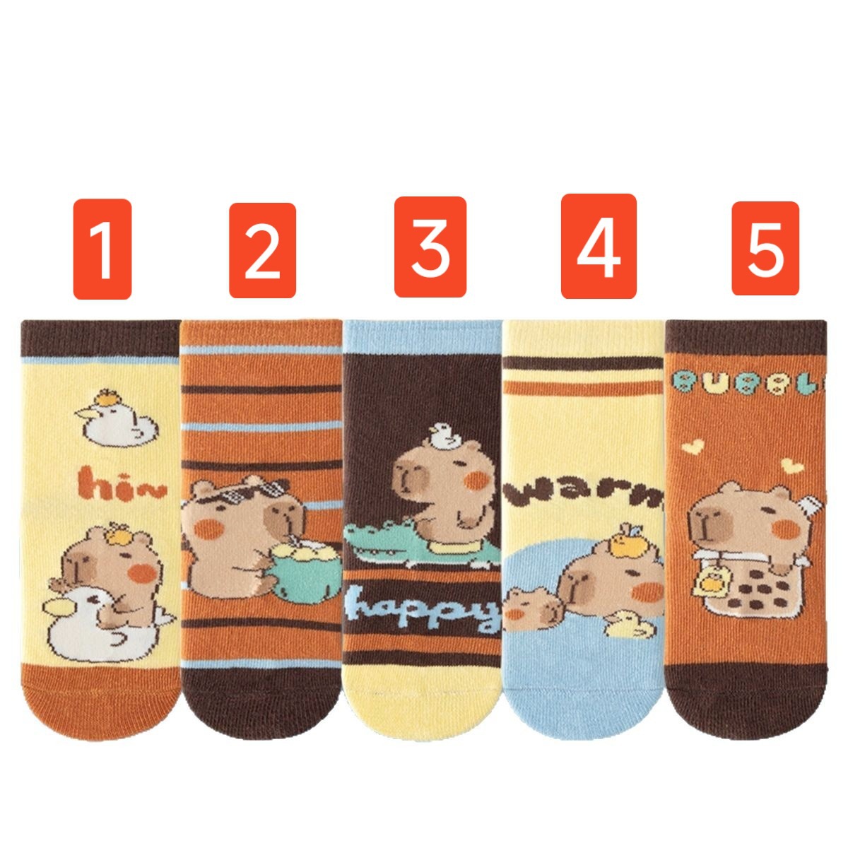 Capybara anime socks price for 1pcs