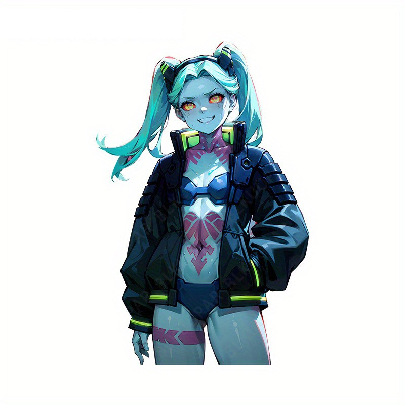 cyberpunk edgerunners anime car sticker 13cm
