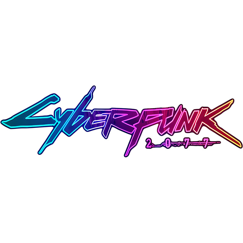 cyberpunk edgerunners anime car sticker 13cm