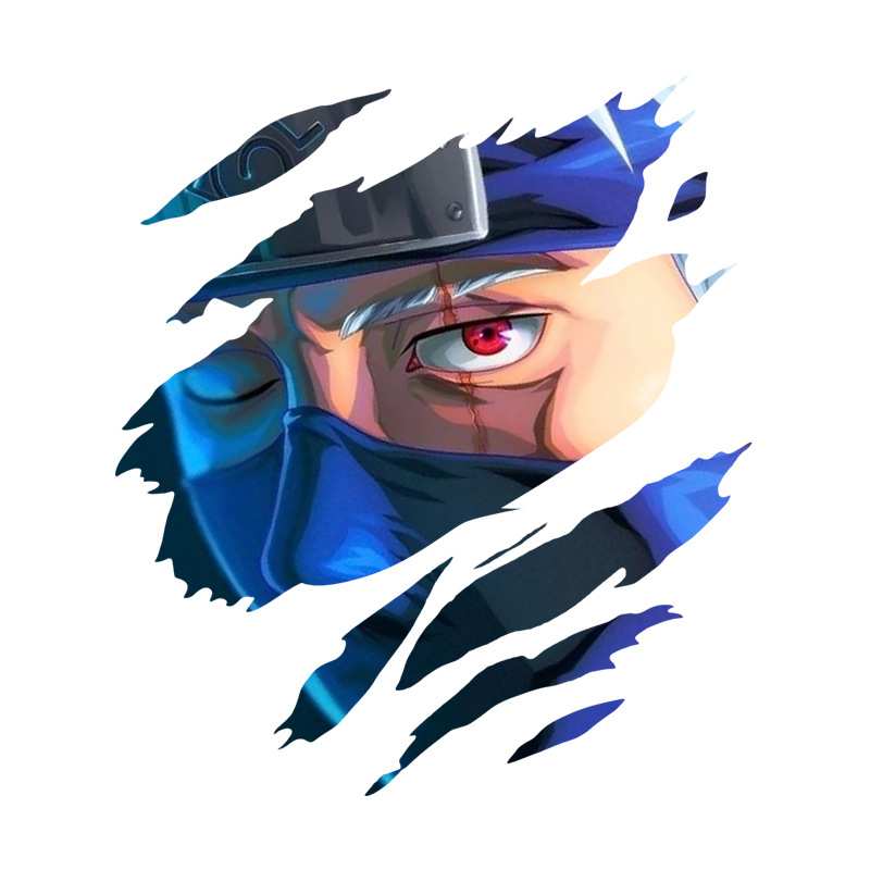 Naruto anime car sticker 13cm