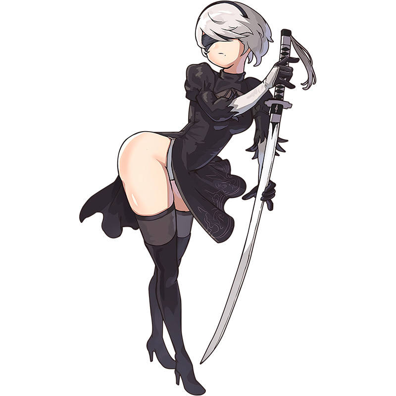 anime car sticker 13cm