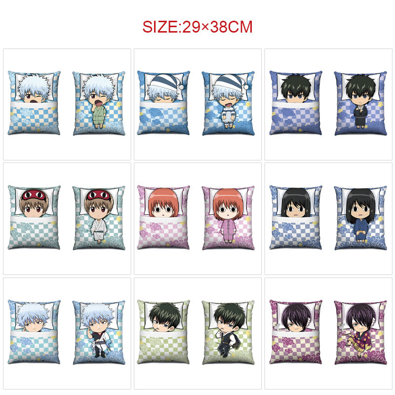 Gintama anime cushion 29*38cm