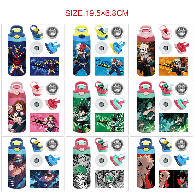 My Hero Academia anime vacuum cup