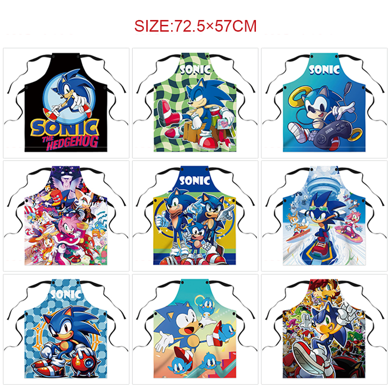 Sonic anime apron