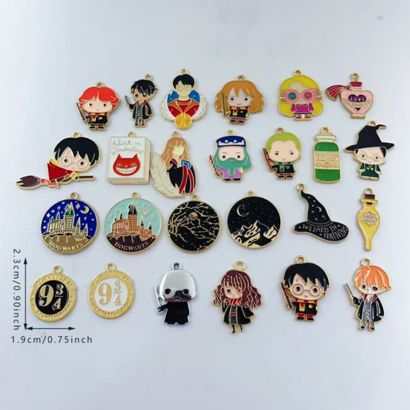 Harry Potter anime pendant 10pcs a set