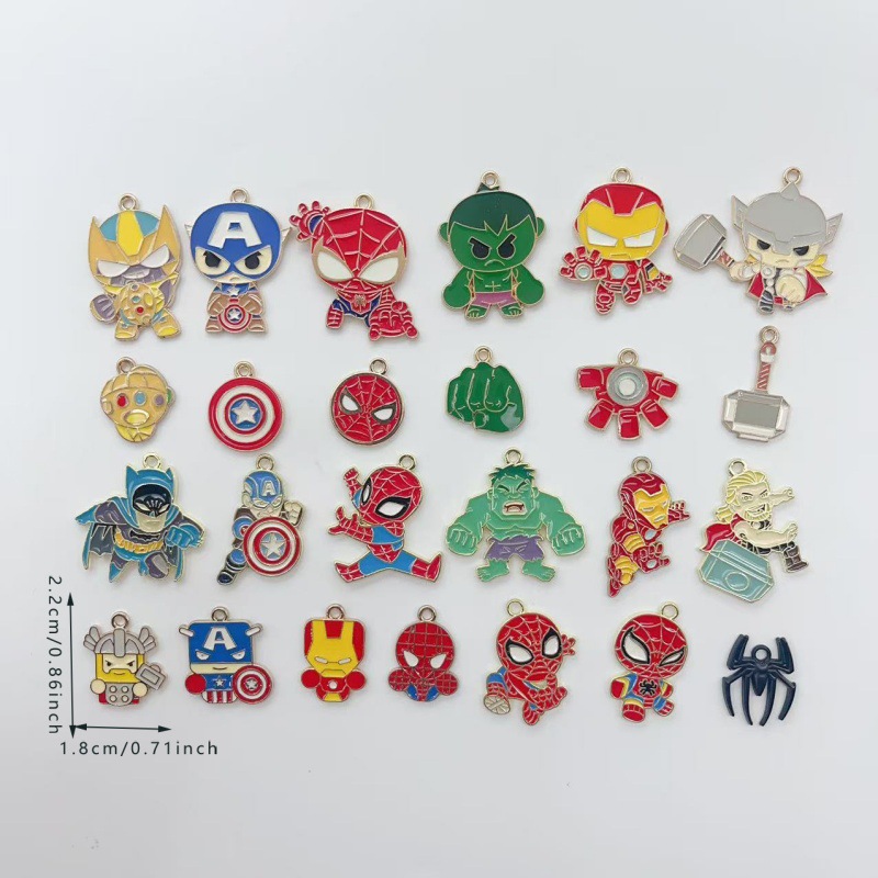Avengers anime pendant 10pcs a set