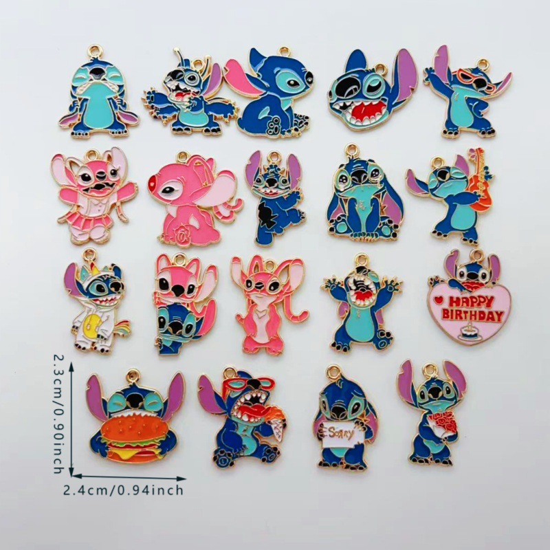 stitch anime pendant 10pcs a set