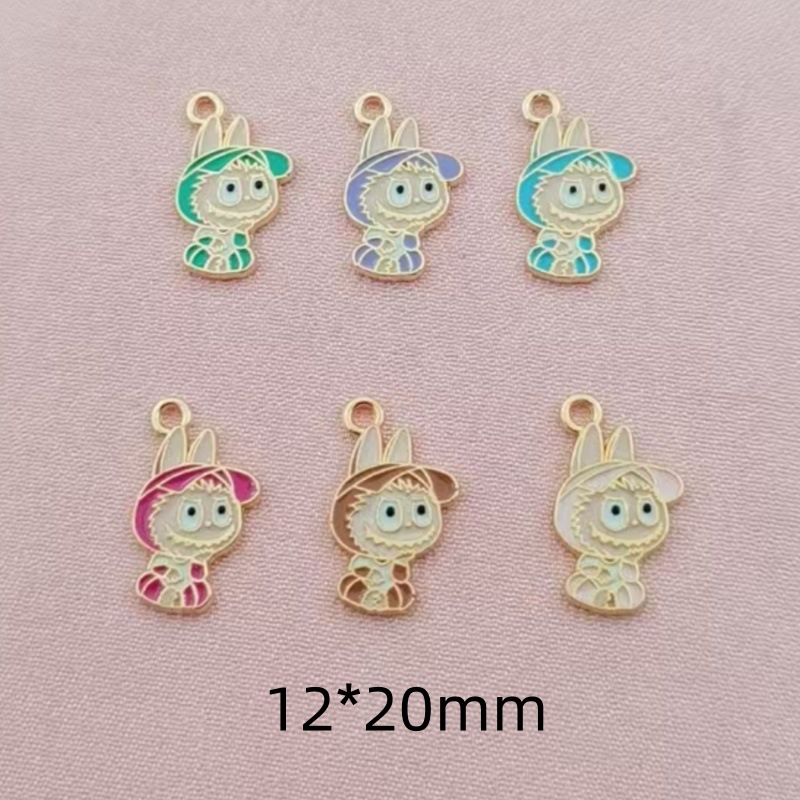 Labubu anime pendant 10pcs a set