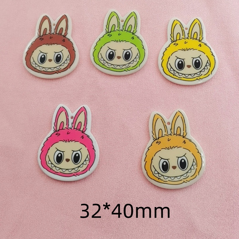 Labubu anime pendant 10pcs a set