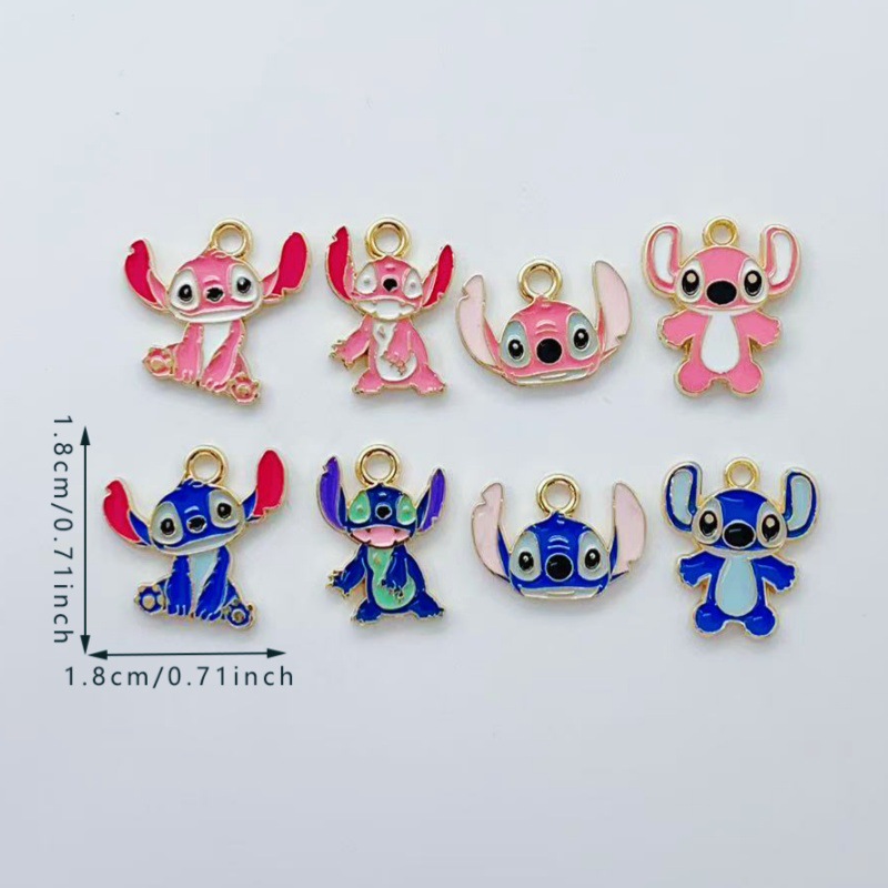 stitch anime pendant 10pcs a set