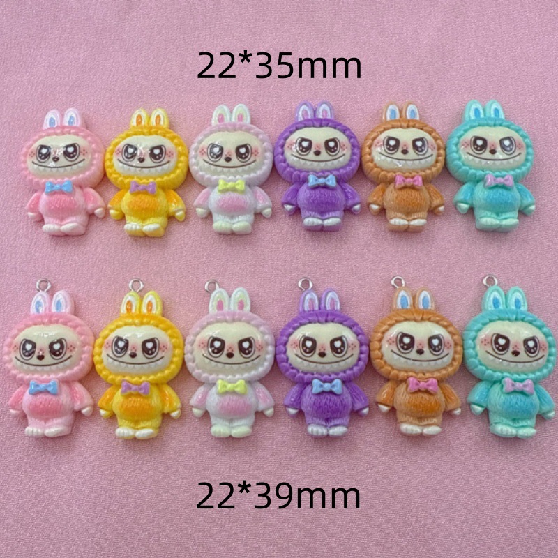 Labubu anime pendant 10pcs a set