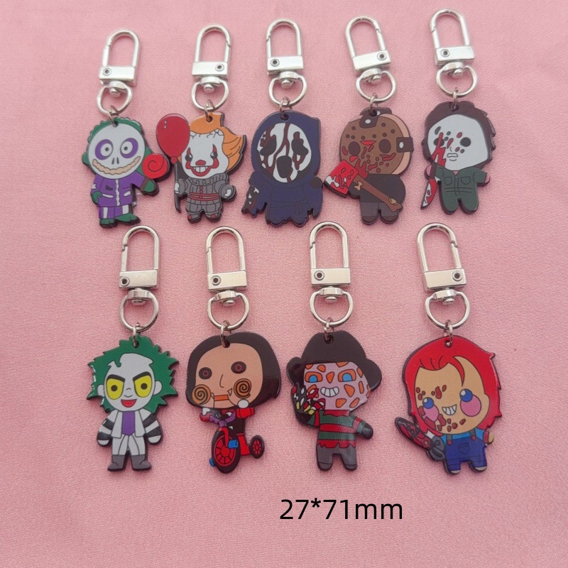 Joker anime keychain