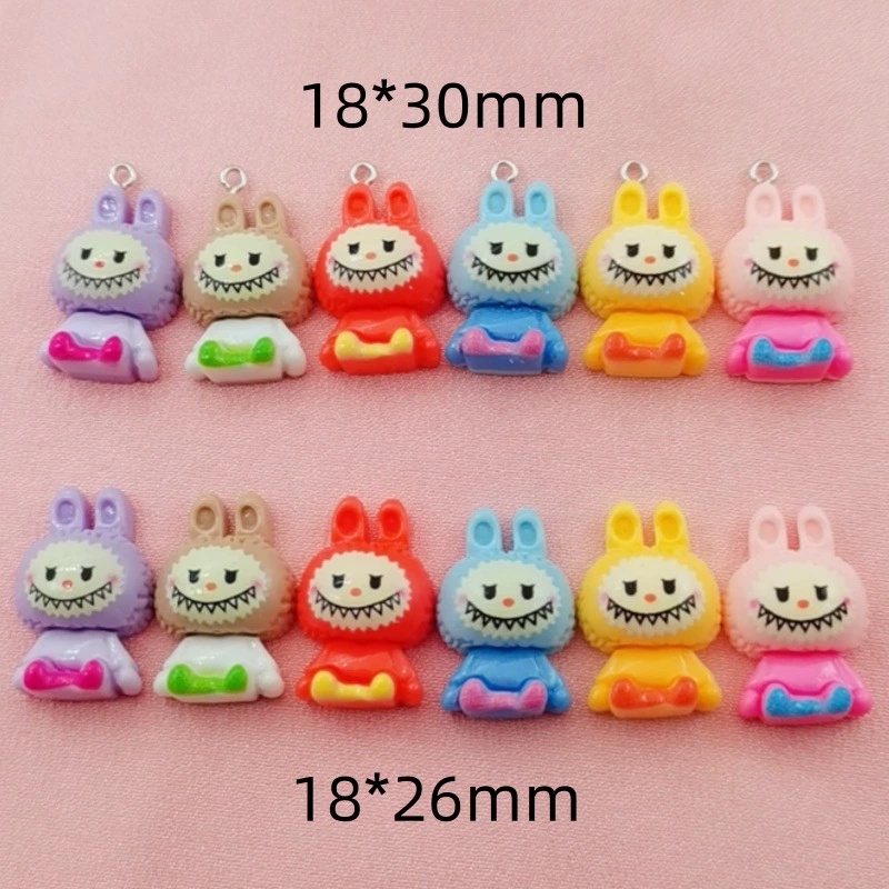 Labubu anime pendant 10pcs a set
