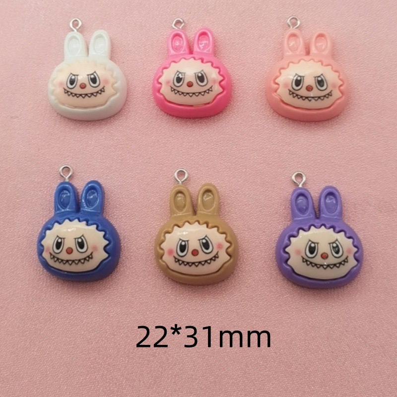 Labubu anime pendant 10pcs a set