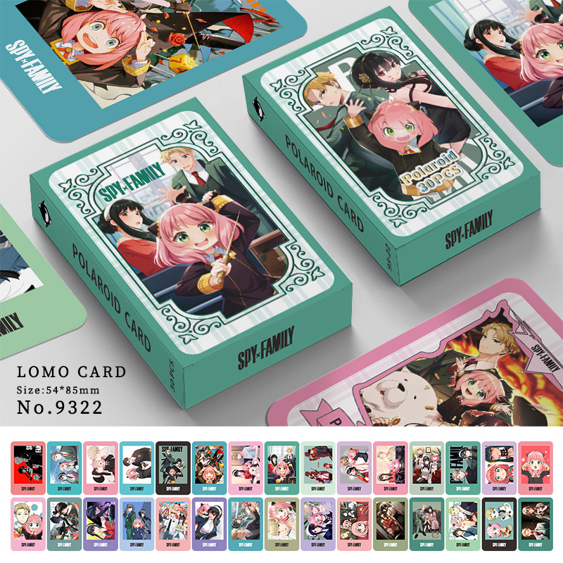 SPY×FAMILY anime lomo cards 30pcs a set