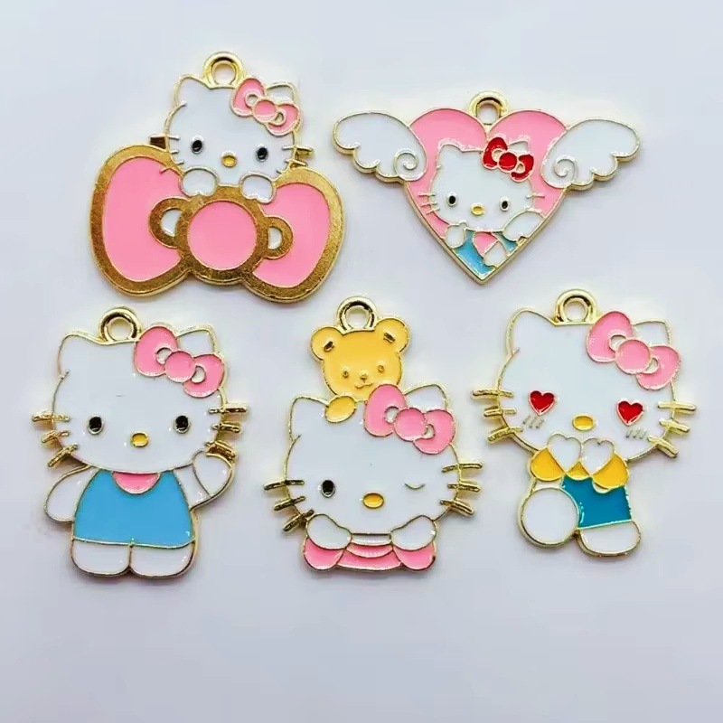 hello kitty anime pendant 10pcs a set