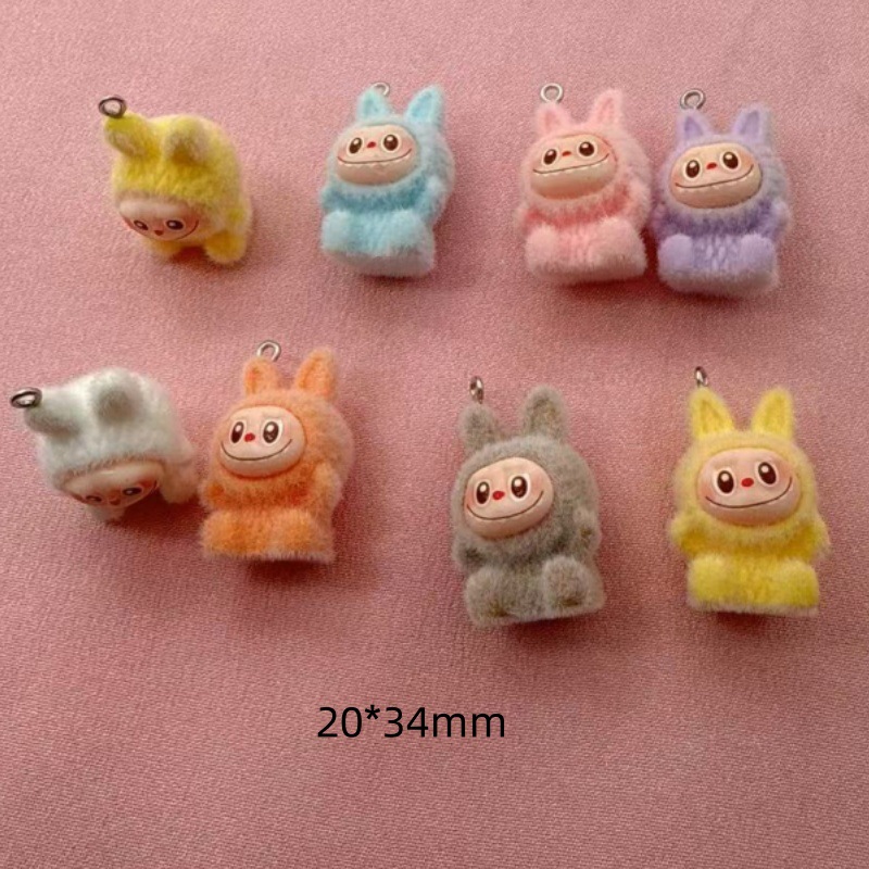 Labubu anime pendant 10pcs a set