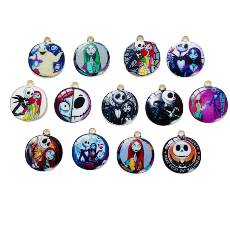 The Nightmare Before Christmas anime pendant 10pcs a set