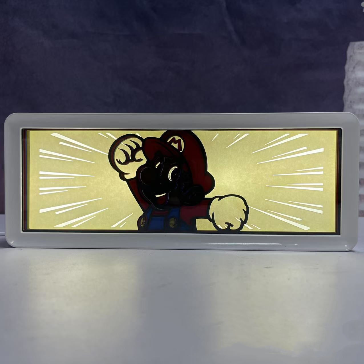 Super Mario anime light lamp 16 color remote control