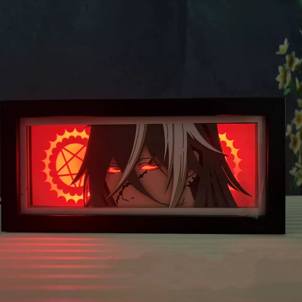 Kuroshitsuji anime light lamp RGB remote control