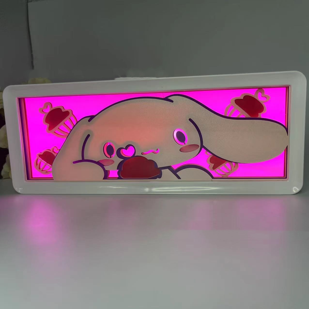 Kuromi anime light lamp 16 color remote control