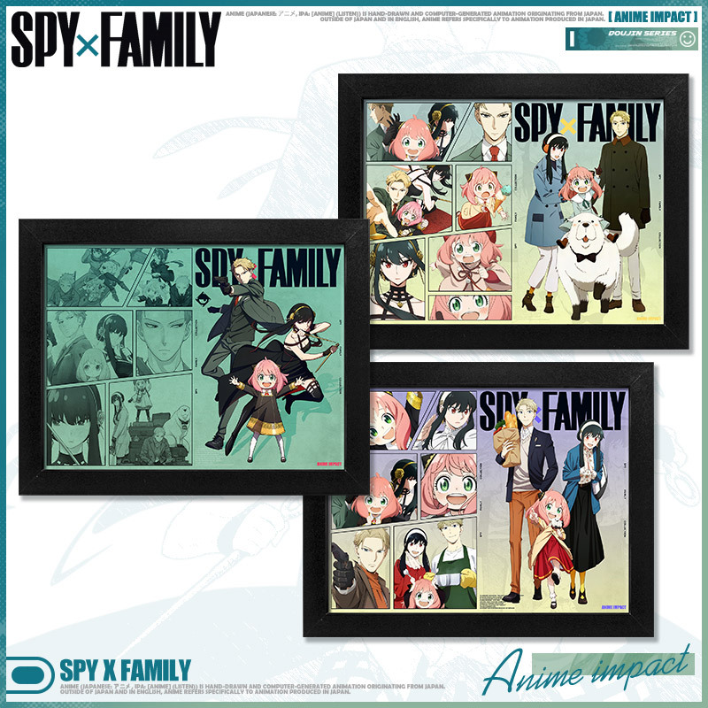 SPY×FAMILY anime Picture frame painting