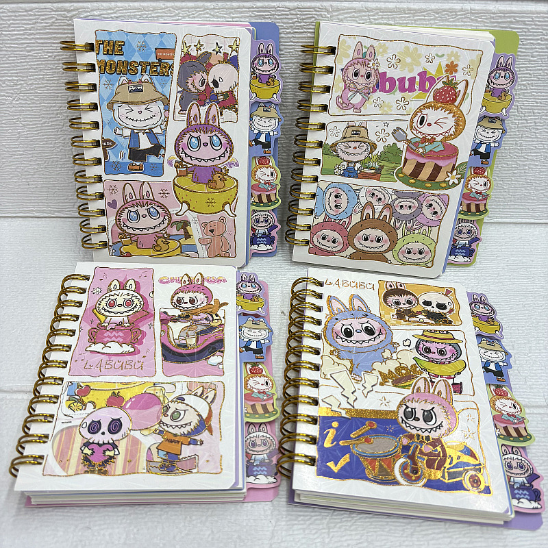 Labubu anime notebook 24 pcs a set