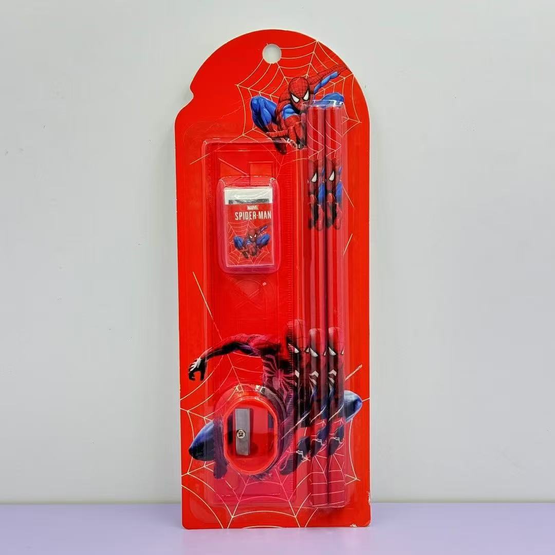 spider man anime pencil set 24 pcs a set