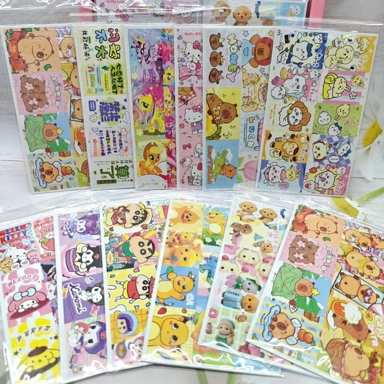 Capybara anime sticker 40pcs a set