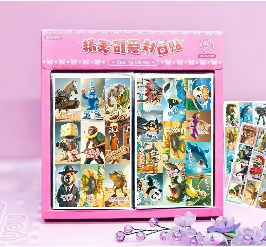 tungtungsahur anime sticker 40pcs a set