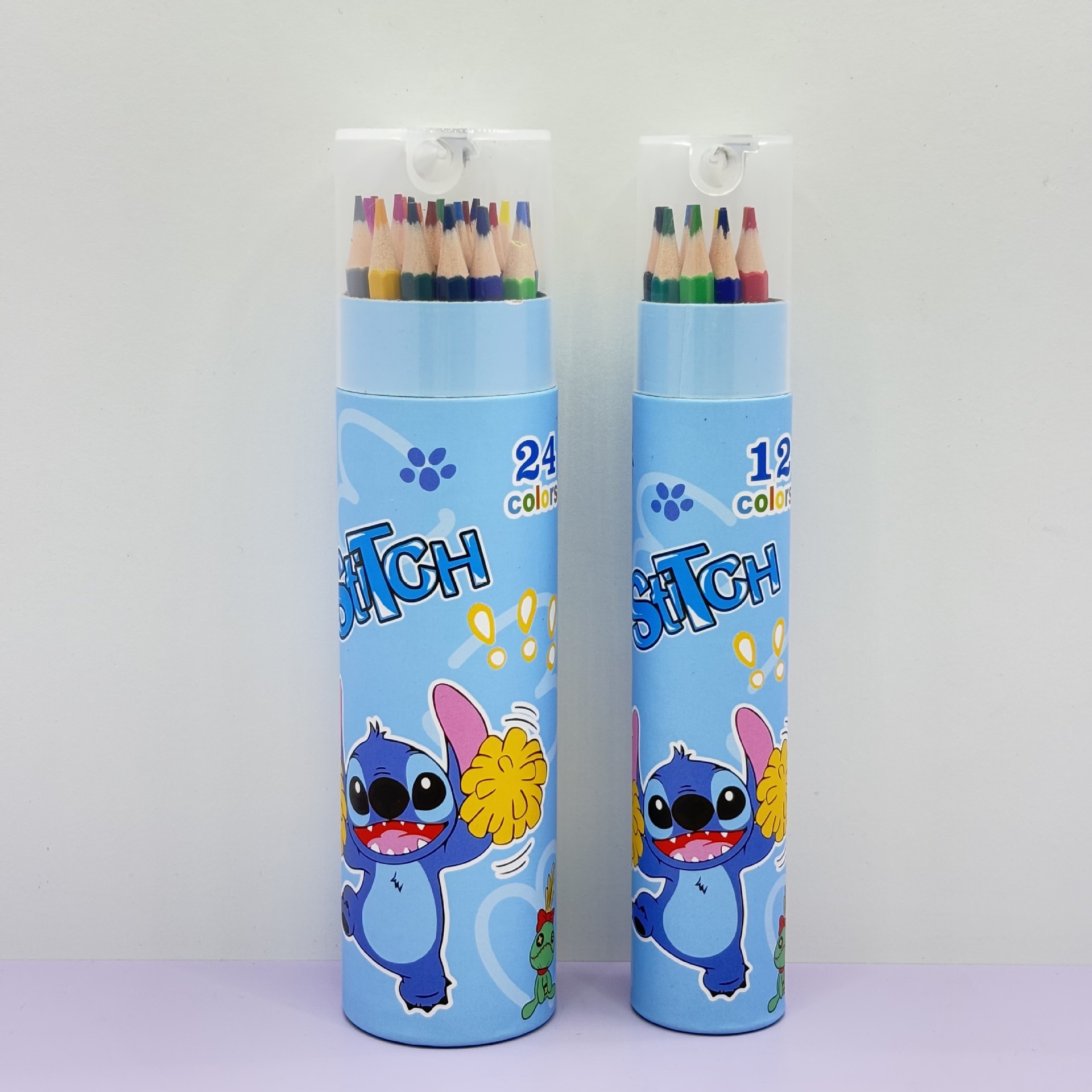 stitch anime colored pencil set 24 pcs a set