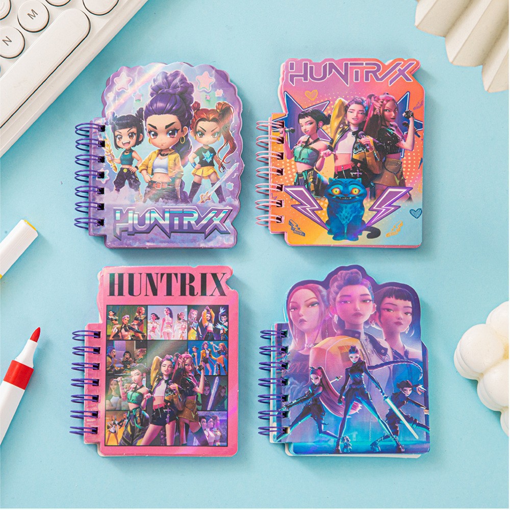 Kpop demon hunters anime notebook 24pcs a set