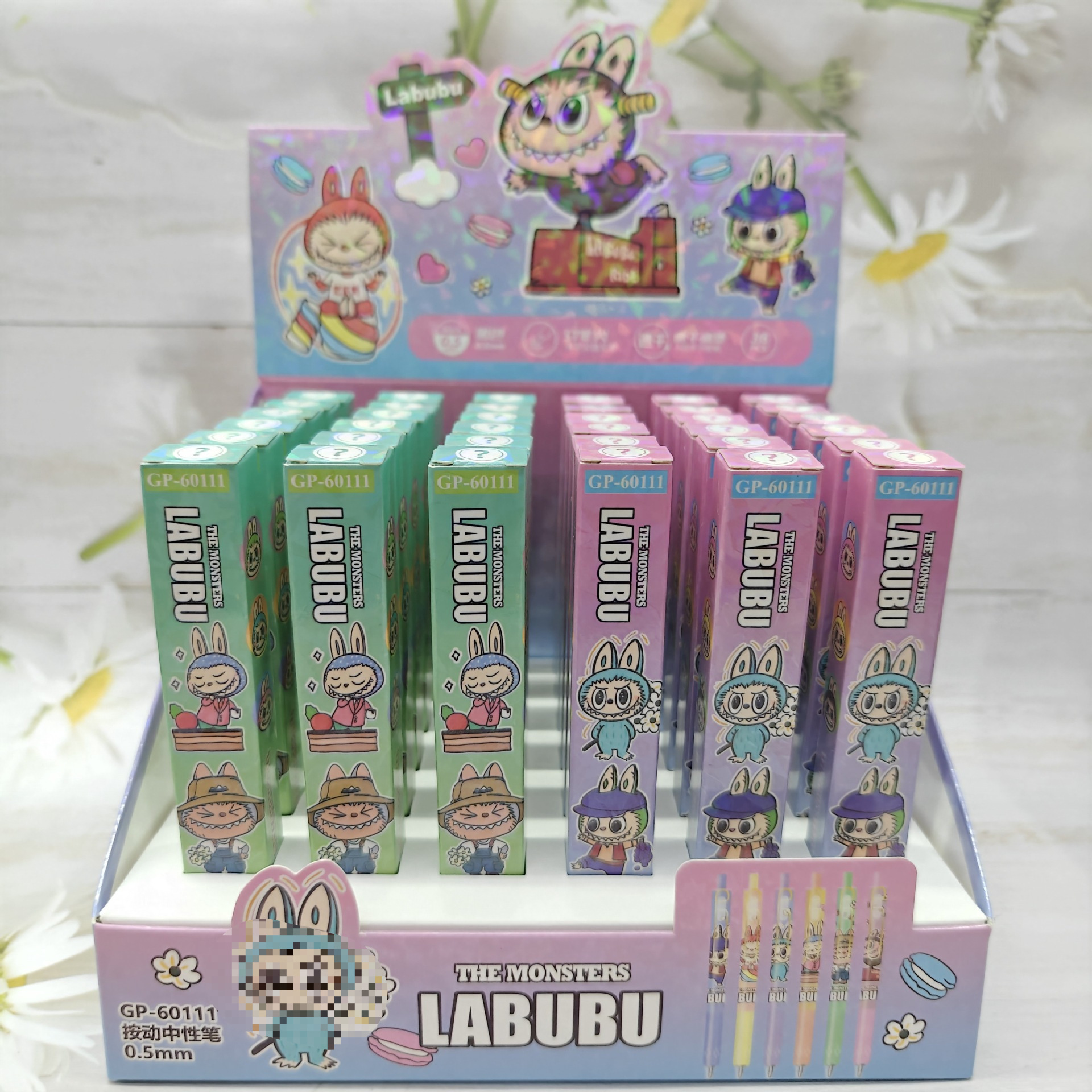 Labubu anime neutral pen 36pcs a set