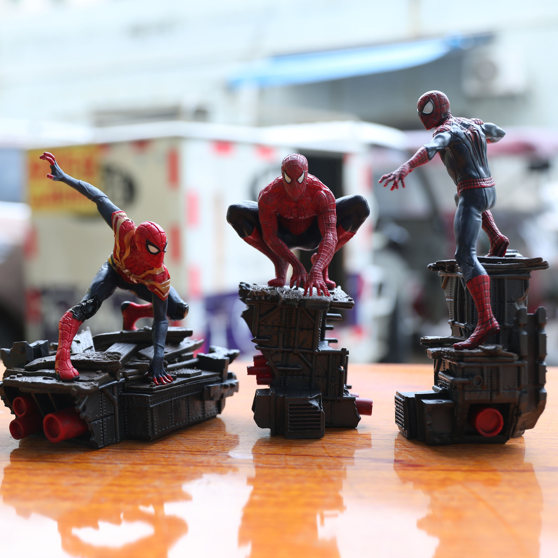 spider man anime figure 17.2-22cm