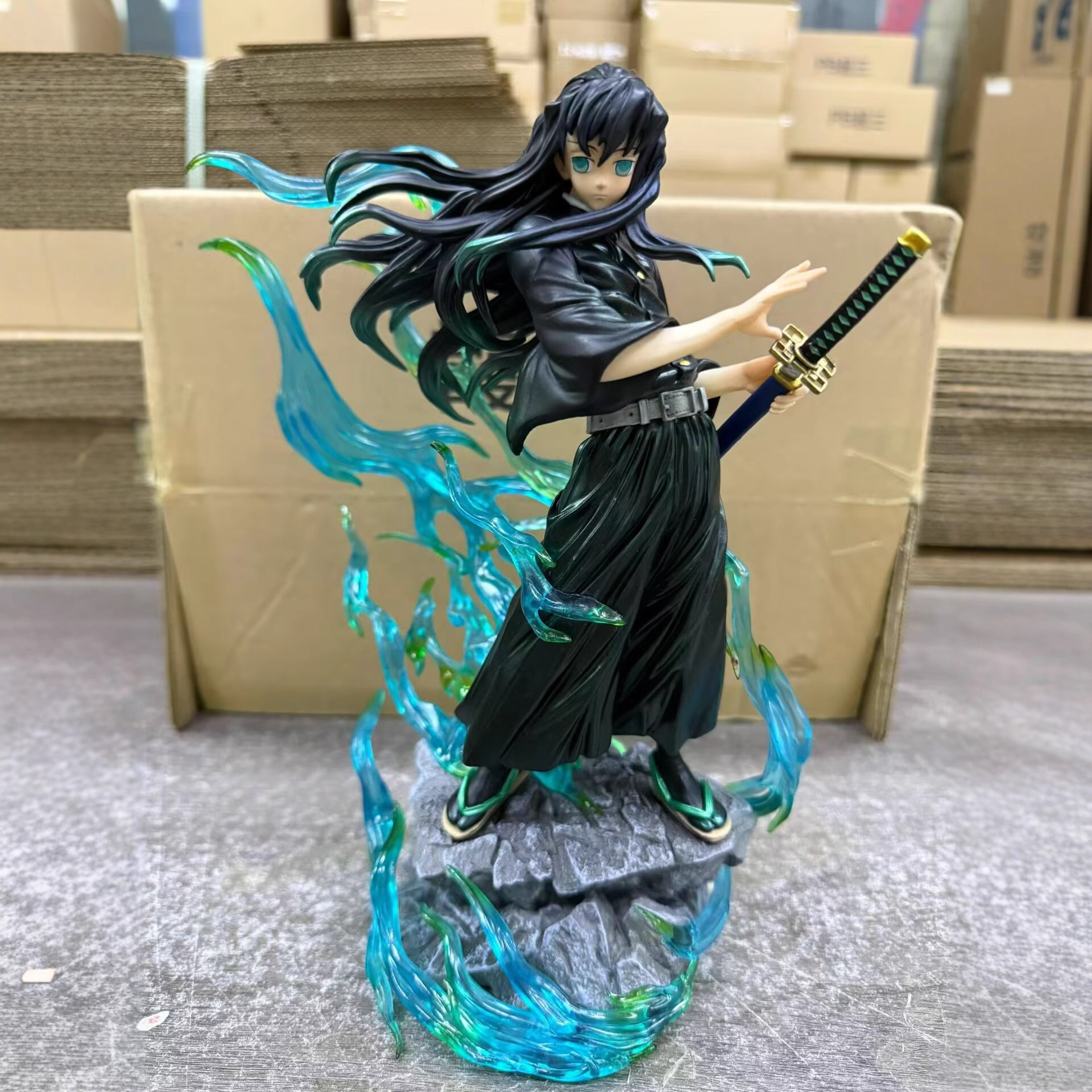 Demon slayer kimets anime figure 32cm