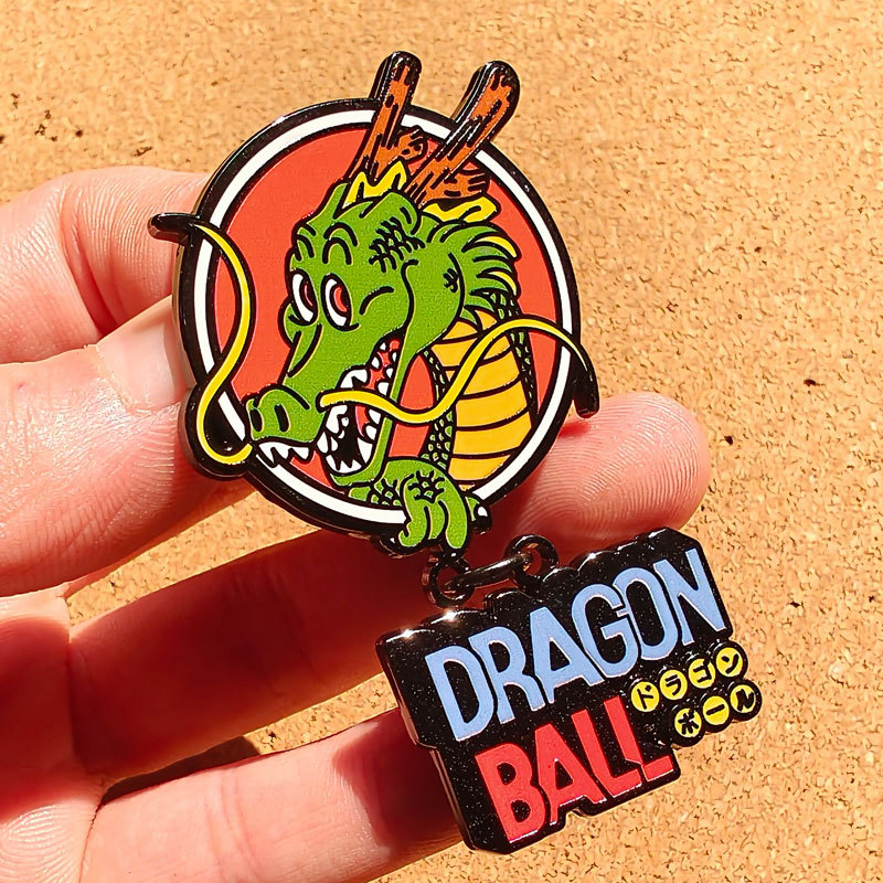 Dragon ball anime pin 2pcs a set