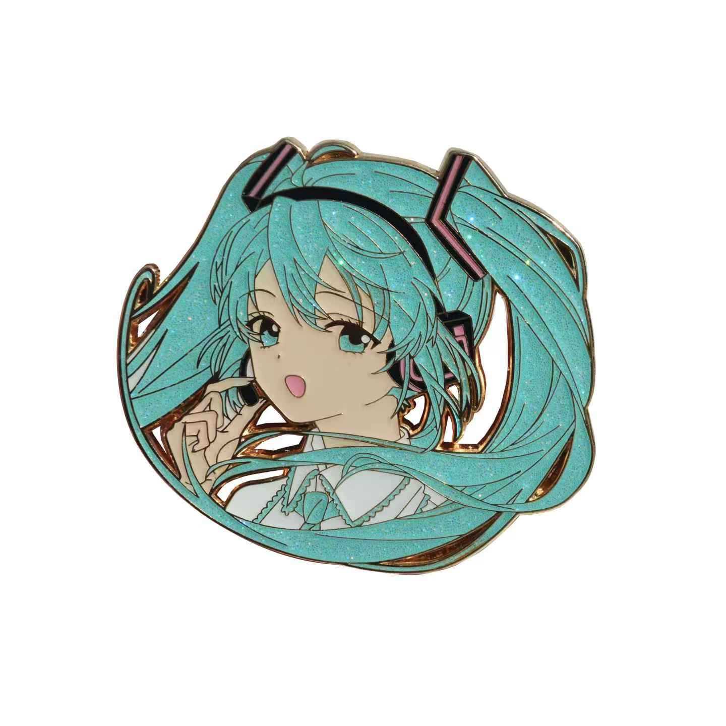 Hatsune Miku anime pin 3pcs a set