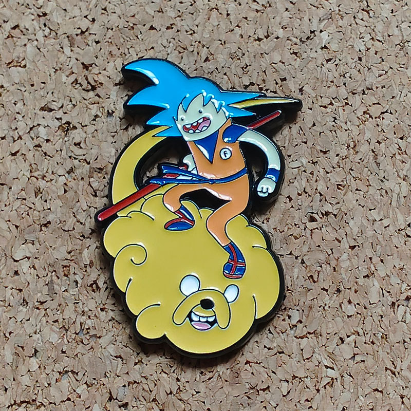Dragon ball anime pin 2pcs a set