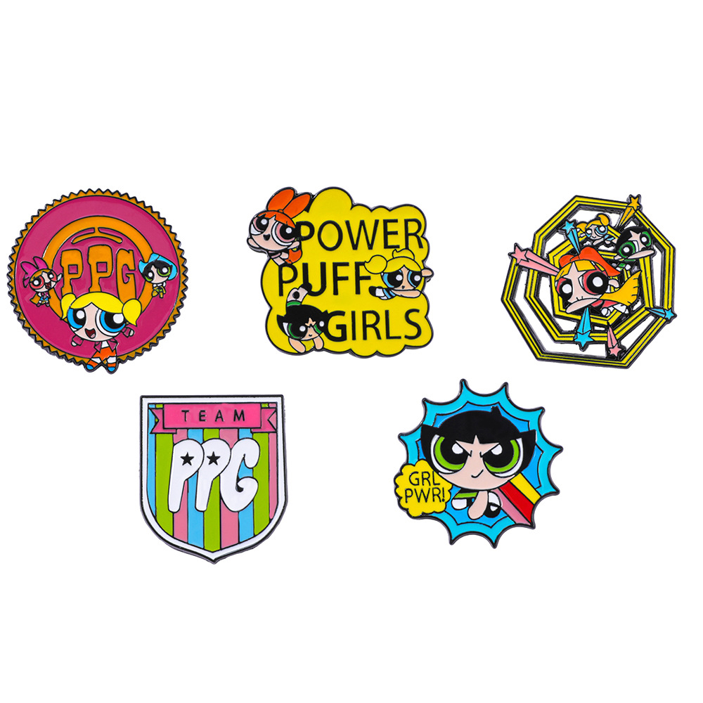 The Powerpuff Girls anime pin