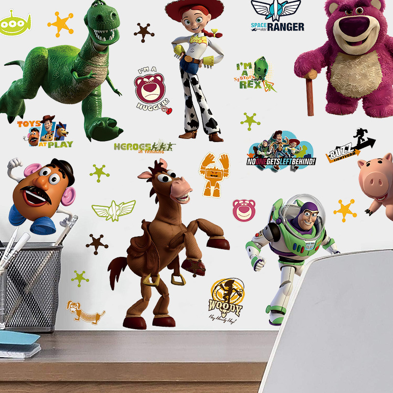 Toy Story anime 3D stickers