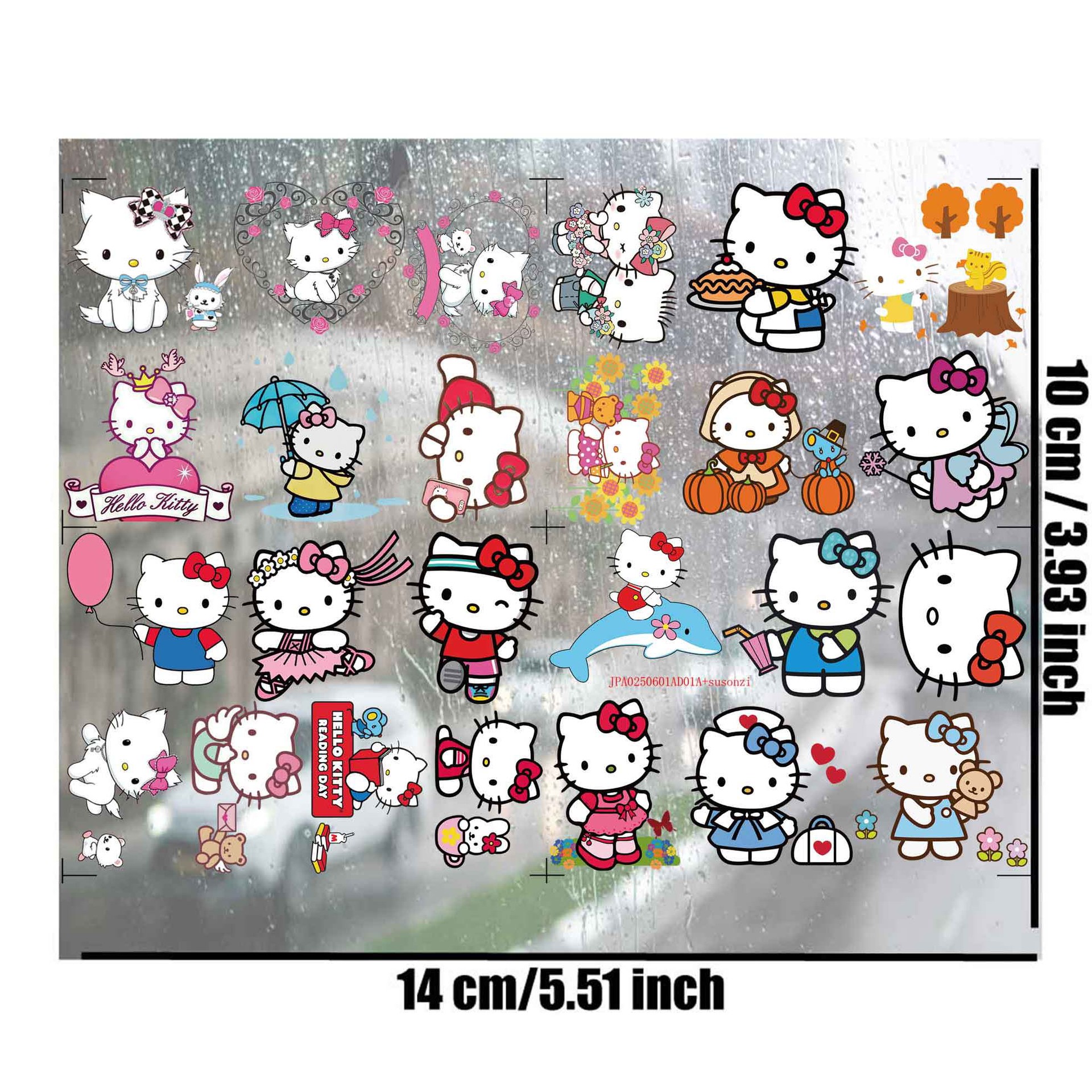 hello kitty anime 3D waterproof sticker