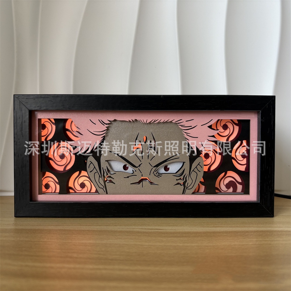 Jujutsu Kaisen anime light lamp RGB remote control
