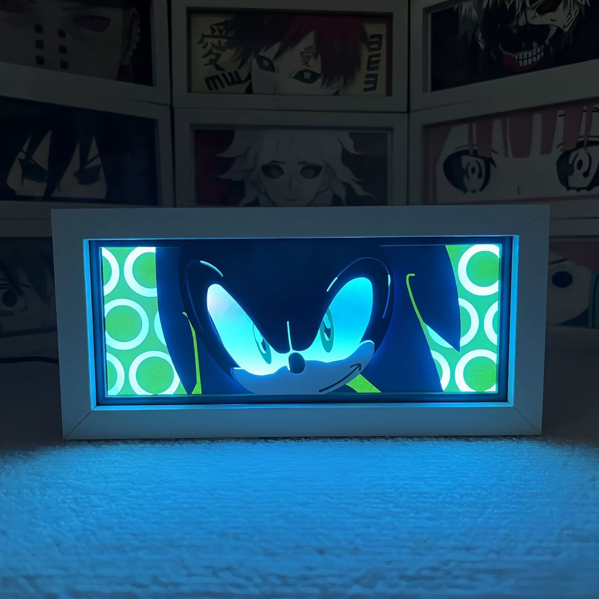 Sonic anime light lamp 16 color remote control